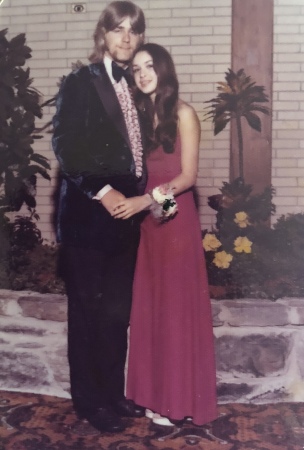 My Senior prom with Brian Wolf 