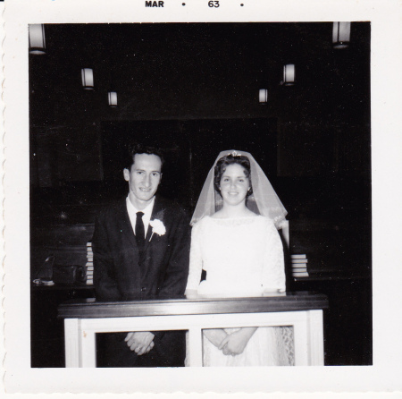 1962 Wedding day.