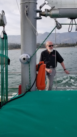 Sailing in Santa Barbara 