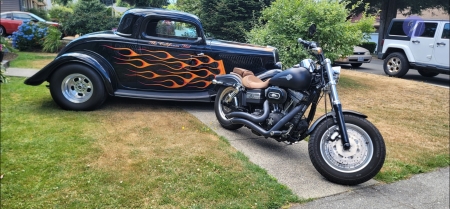 1934 Ford California Kid & Fatbob 110 