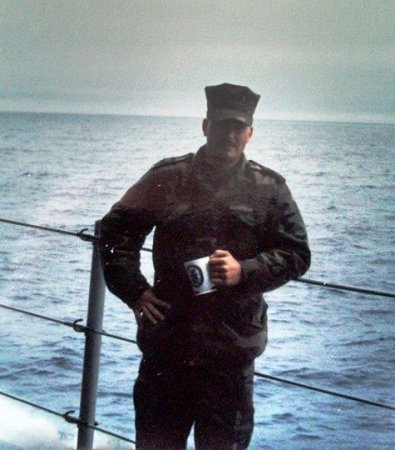 Marine at Sea