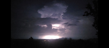 Lightning over Shingle Hollow