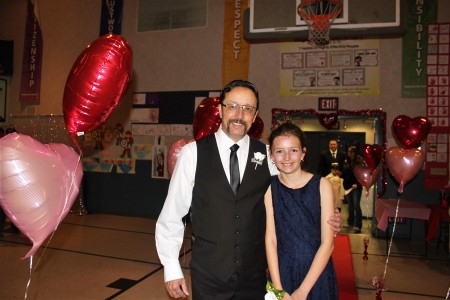 Father-Daughter dance 2018 with Evita