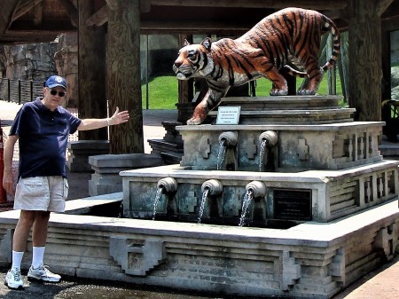 Greg, at the Norfolk Zoo.