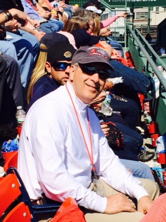 Red Sox game with my kids and son-in-laws.