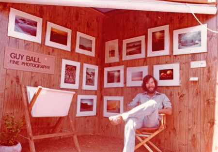 Late 1970s art show. "Want-ta-be" photographer