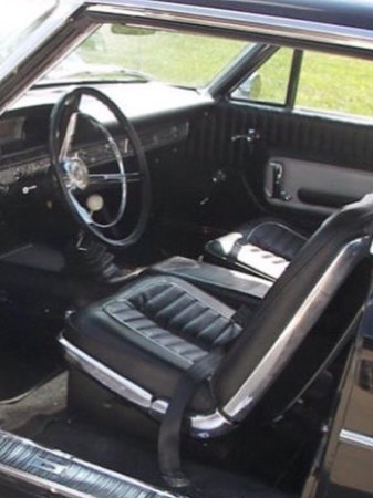 The interior of my 1964 Ford Galaxie