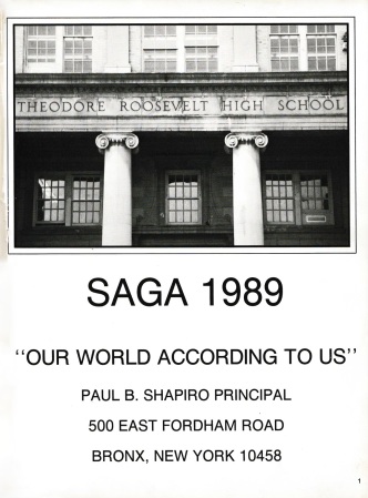 Theodore Roosevelt HS Yearbook (1989) [pg 1}