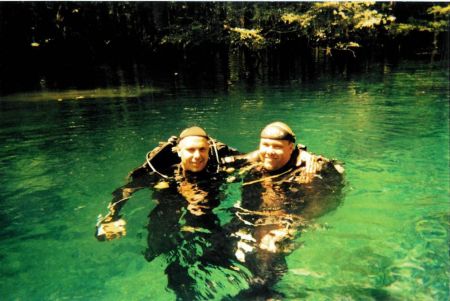 Mike and Rob at Manatee Springs State Park