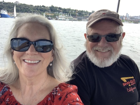 Electric boat ride Seattle WA, August 2022