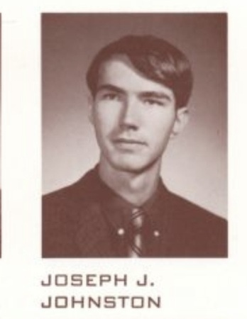 Joe Johnston in U of D 1972 Yearbook 