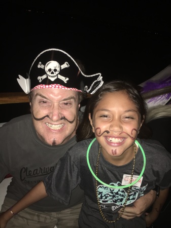 Clearwater pirate ship with Elizabeth.