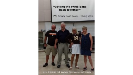 Getting the PNHS Band back together!