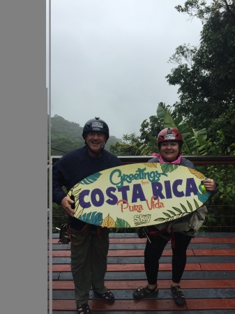 Zip lining - Costa Rica 