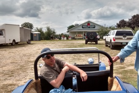 "Big Blue" dune buggy