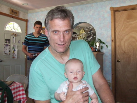 Me with grandson, Mason James Krejci