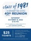 Glastonbury High School Reunion reunion event on Oct 15, 2022 image