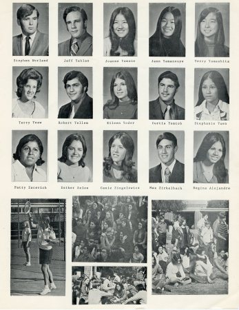 The Missing page in the 72 Yearbook