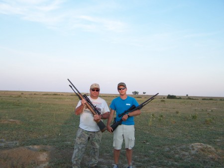 Hunting in Colorado with my son