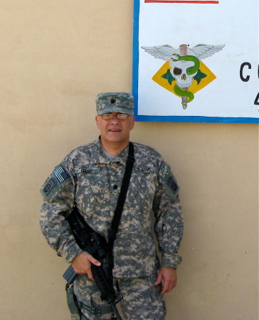 LTC Cressy at FOB J-Bad AFG 2009