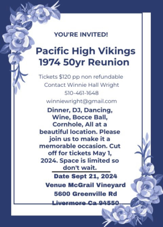 Pacific High School Reunion