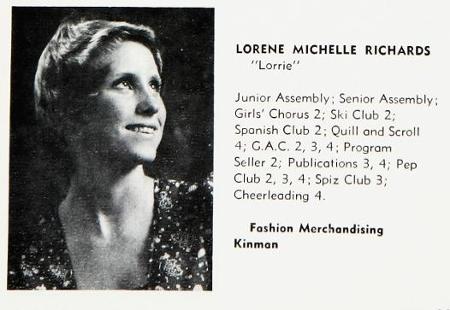 Lorrie Roberts' Classmates profile album