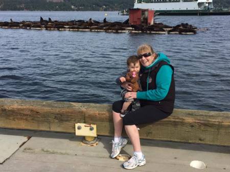 Fanny Bay visiting the Sea Lions