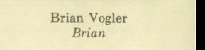 Brian Vogler's Classmates profile album