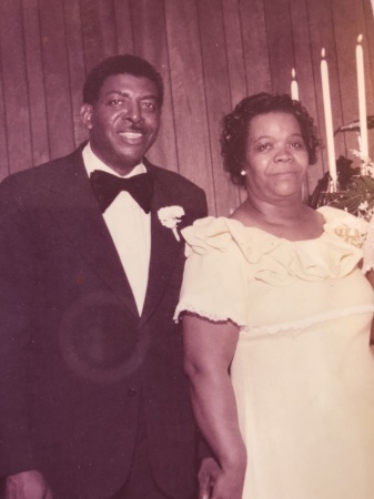 My mom and dad, James and Ruth Gallmon!  ❤️❤️❤️❤️