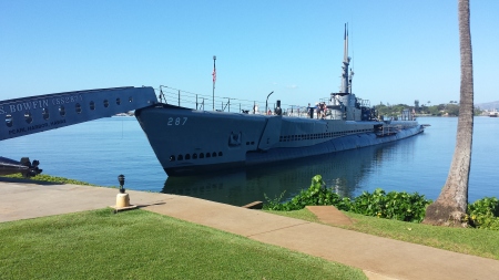 USS Bow Fin Hawaii