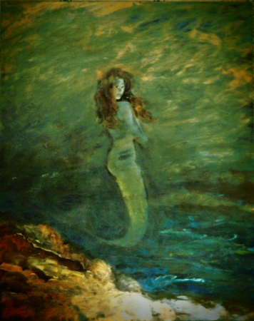 My Mermaid painting