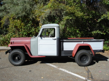 Earier project, 1953 Willys pickup