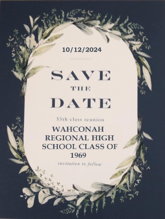 Wahconah Regional High School Reunion