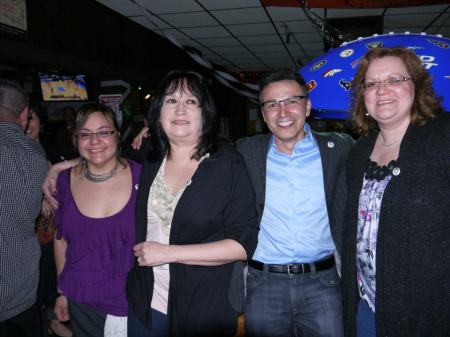 My sister Rosa, Tami, Rich and Marlene