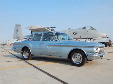 2015 Roberts 1962 Dodge Lancer at Gowen Field with A-10