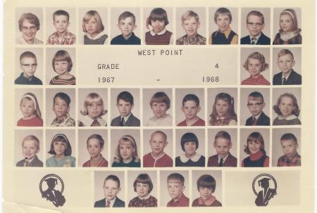 West Point Elementary 4th grade 1967/ 1968