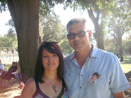 Jaime Camacho with wife Lidia