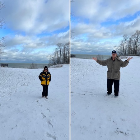 Lake Michigan / icy 