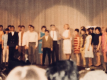 Bye Bye Birdie Cast at EPHS in 1967.