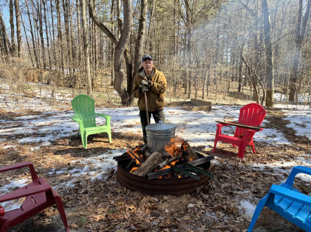 Making my 2023 Maple Syrup