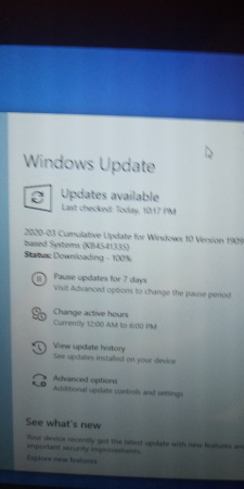 Update your Windows 10 software immediately