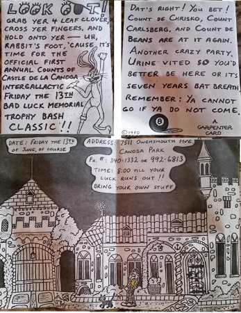 CASTLE PARTY INVITATION