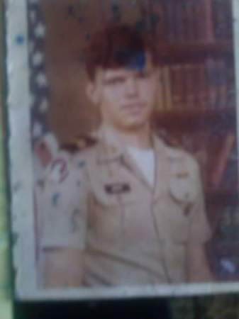 This is me in High School Rotc