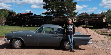 My wife Michelle in the Black Hills 2020