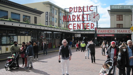 pike place market down town seattle