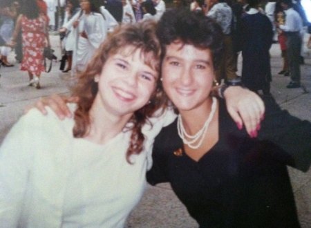Anna Puleo (Class of 1991) and I