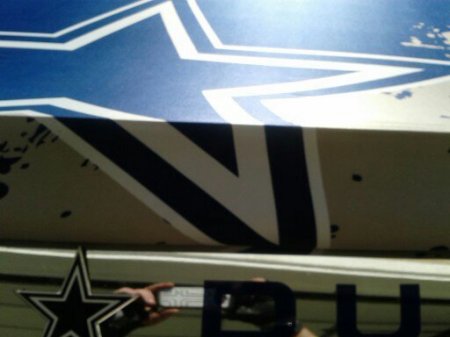 CUSTOM VAN; WITH DALLAS COWBOYS; THEAM.