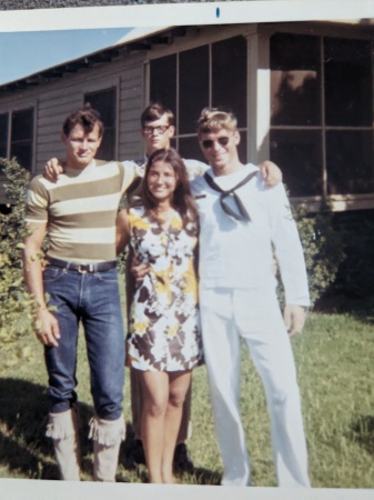 Rip, my fiance(Bonnie), me & Jody in back