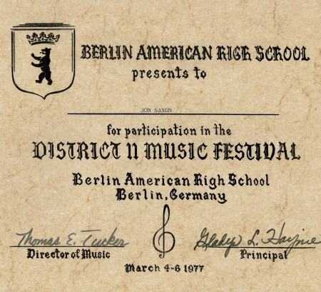 1977 Berlin Music Festival