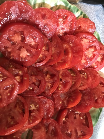 Tomatoes from Galesburg black dirt